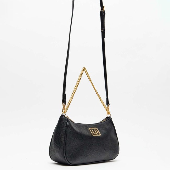 Bolsa Shoulder Lança Perfume Chain In25 Preto Feminino