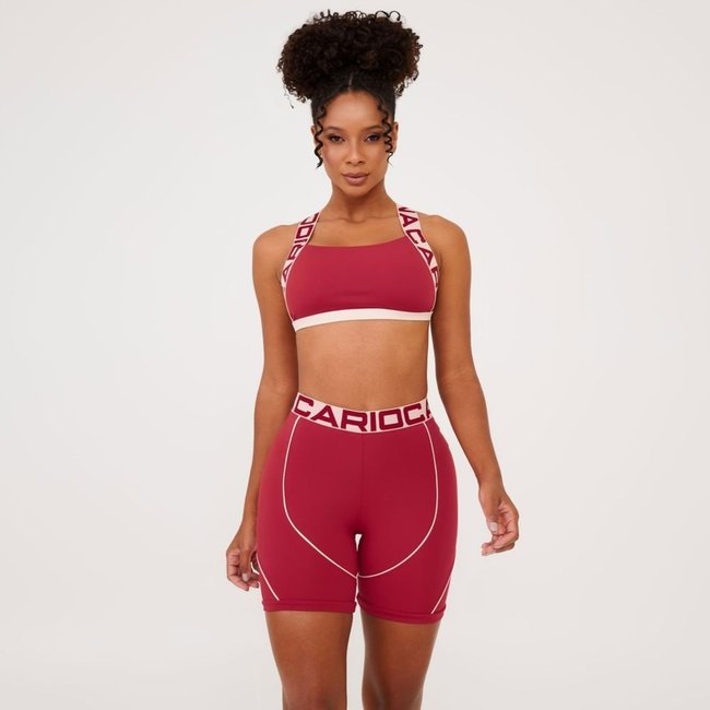 Short Movement Maçã Vermelha Poliamida Donna Carioca
