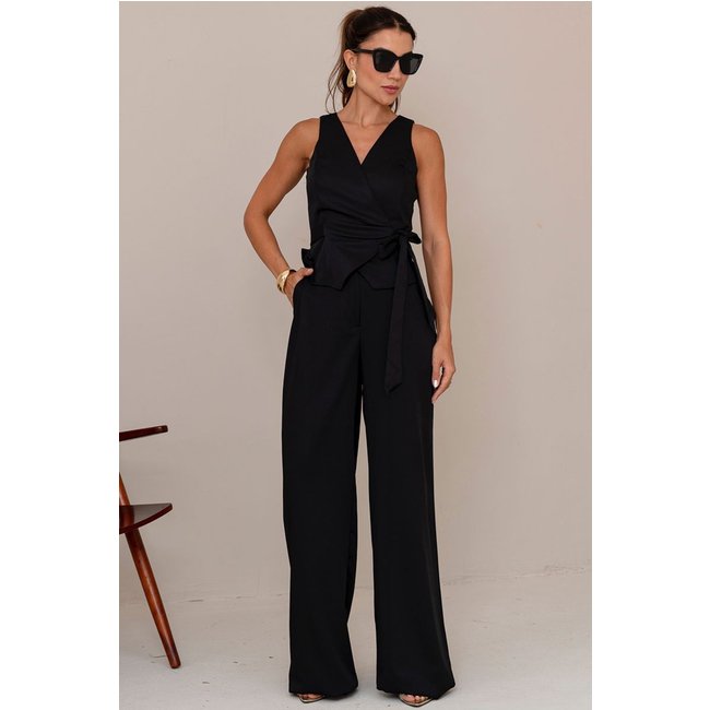 Calca Isabely Alfaiataria C/Bolso Preto