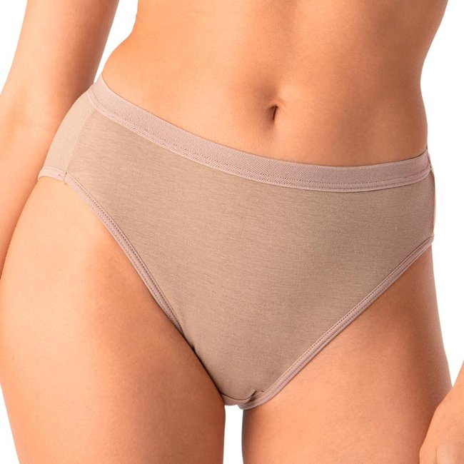 Calcinha Cavada DeMillus 56014 Bege