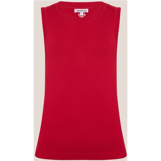 Regata Dudalina Tricot Talita Ve26 Vermelho Feminino