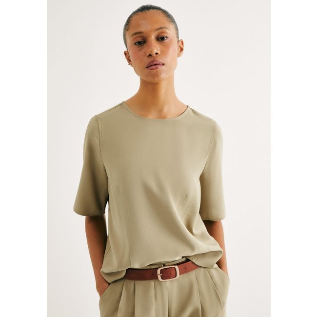 Blusa Feminina Regular Manga Curta Hering