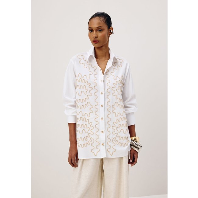 Camisa Oversized Bordado