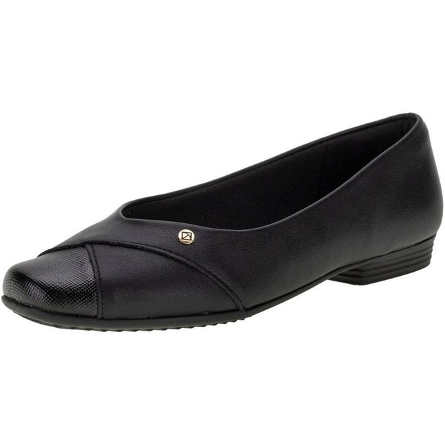 Sapatilha Feminina Piccadilly - 250182 0080198 Preto
