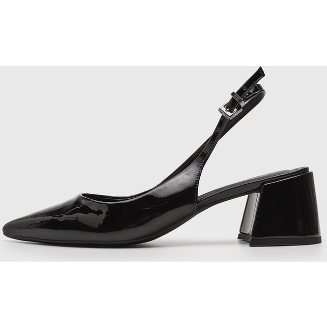 Scarpin Feminino Santa Lolla Salto Médio Preto
