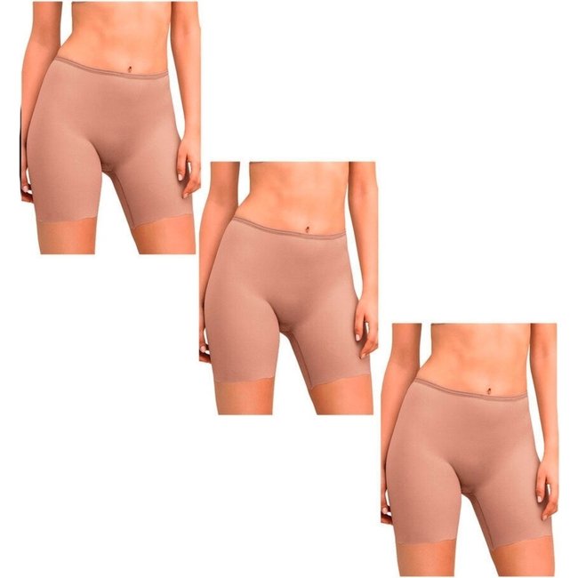 Kit com 3 Bermudas Virtuel Demillus 94496/94498 Bege