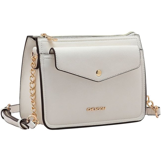 Bolsa Feminina Chenson Transversal 3485352 OFF WHITE