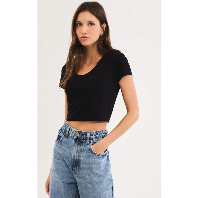 Blusa Feminina Cropped Com Elastano Hering