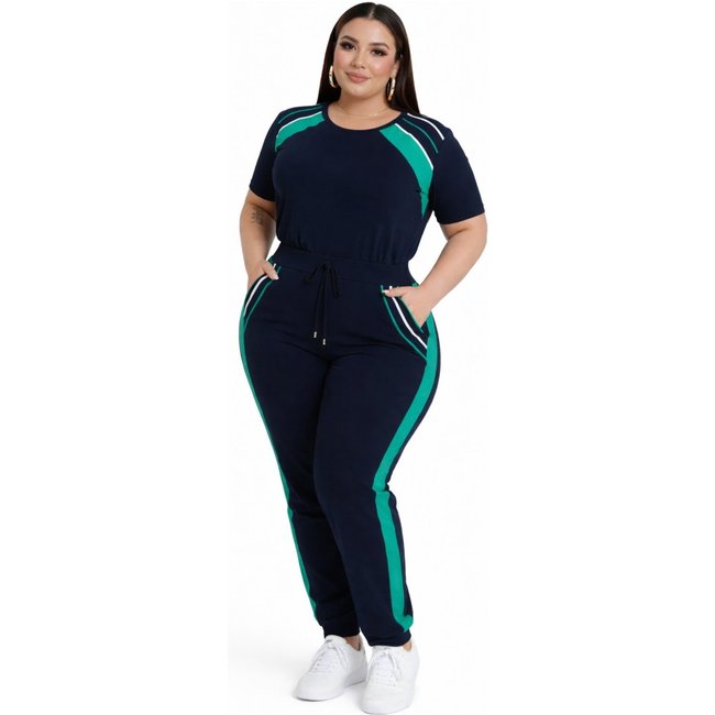 Conjunto Feminino D Bell Outlet Fashion Bela Verde Escuro