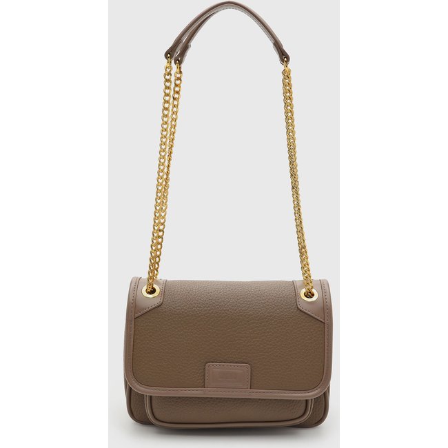 Bolsa Feminina Santa Lolla Alça Corrente Marrom