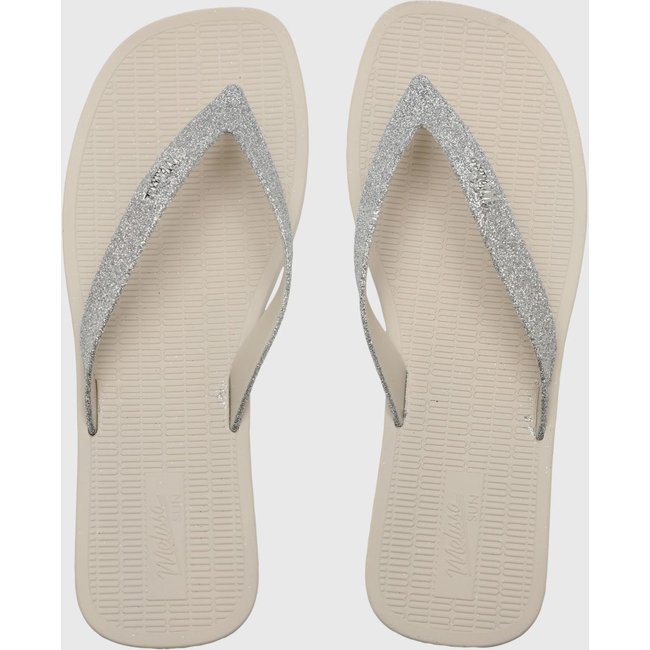 Chinelo Feminino Melissa Glitter Prata