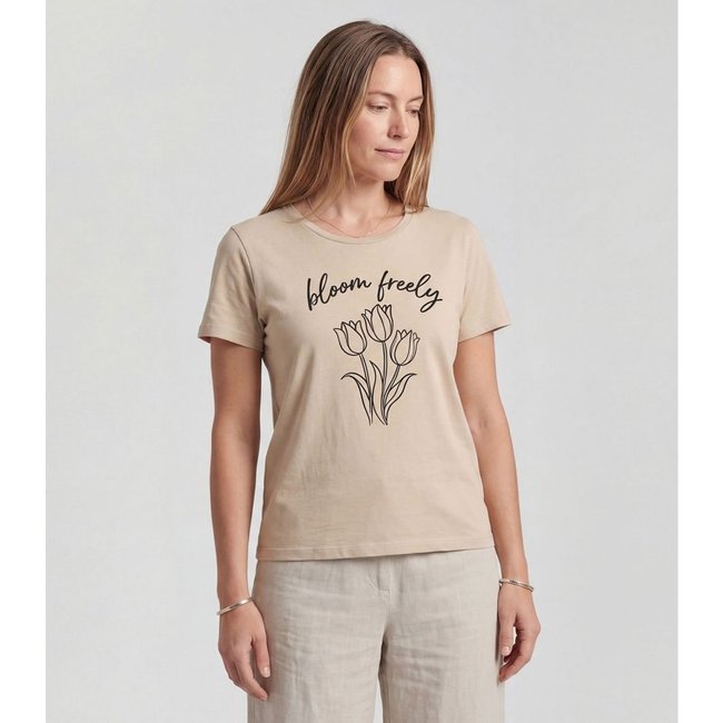 Blusa Feminina em Malha Visco Infinita Cor Marrom