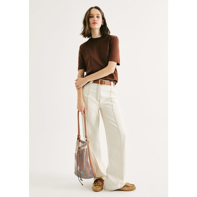 Calça Feminina Reta Cintura Média Hering