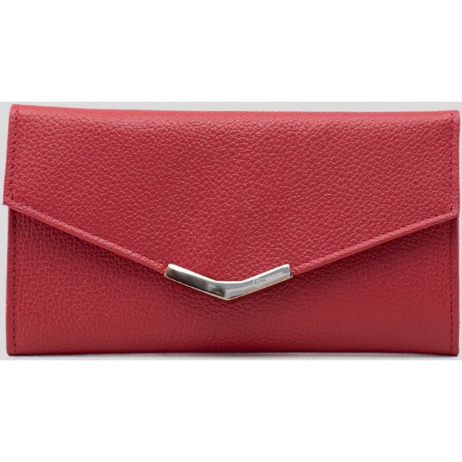 Carteira Feminina Couro Vermelho CBK