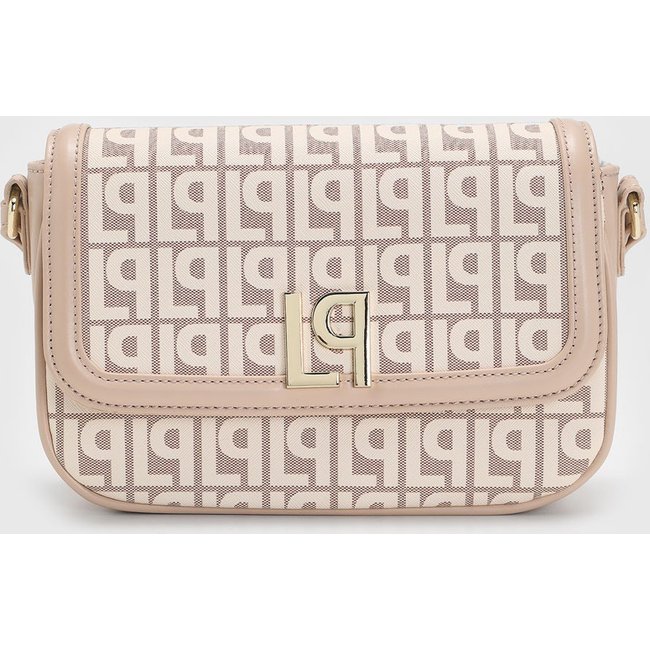 Bolsa Feminina Lança Perfume Monograma Rosa