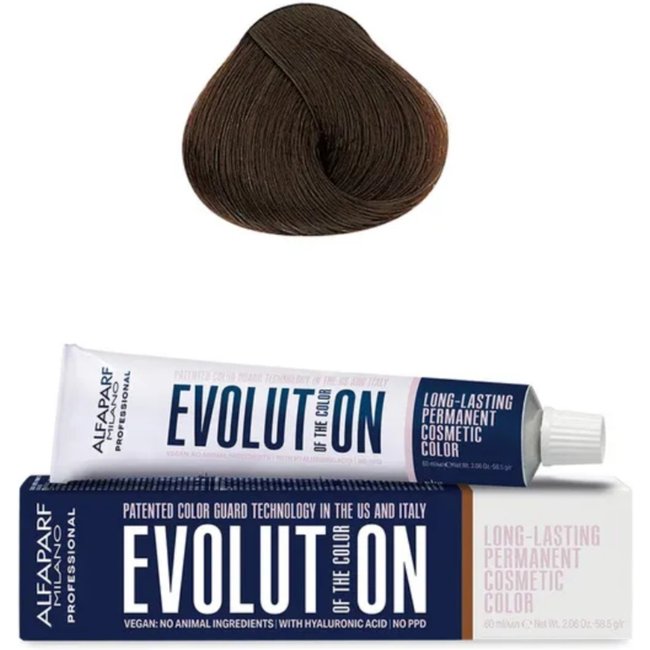 Coloração Alfaparf Milano Evolution Of The Color 60ml 6.32 Louro Escuro Dourado Irisé