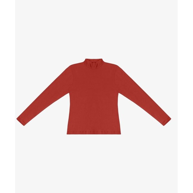 Blusa Feminina Gola Alta Rovitex Vermelho