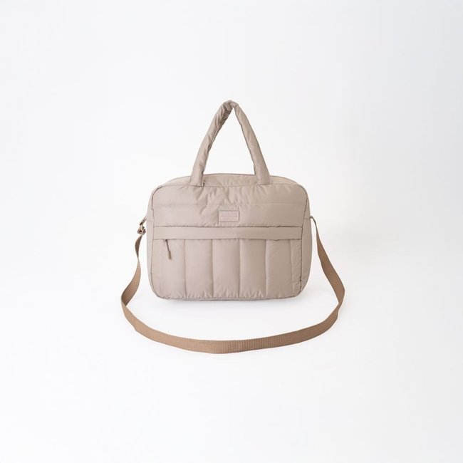 Bolsa Matelassê Areia Donna Carioca
