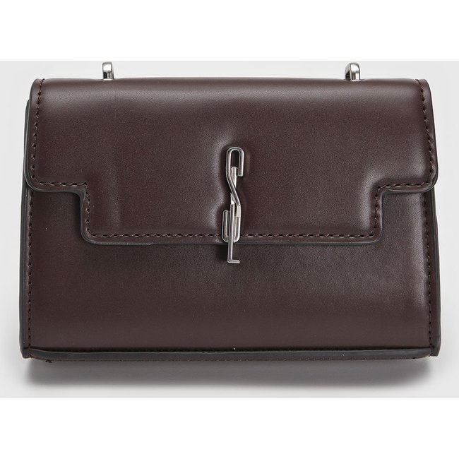 Bolsa Transversal Santa Lolla Alça Ajustável Café