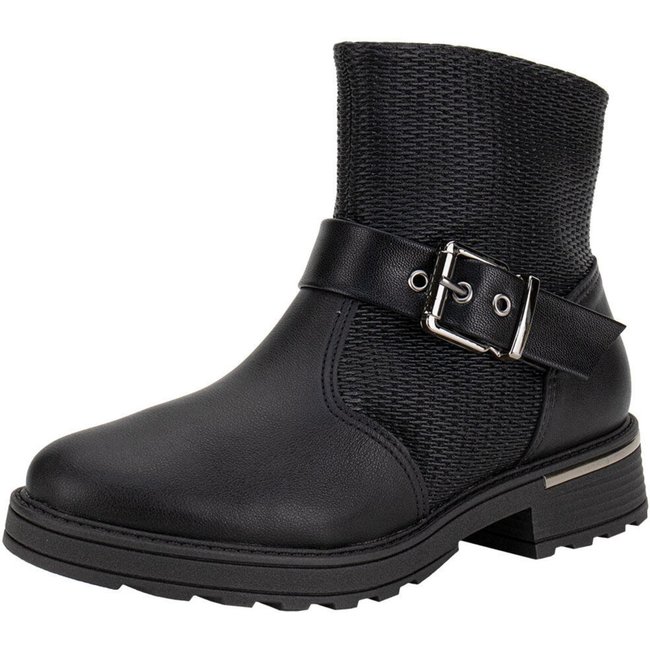 Bota Feminina Cano Baixo Maxi Piccadilly 735026 0087350 Preto