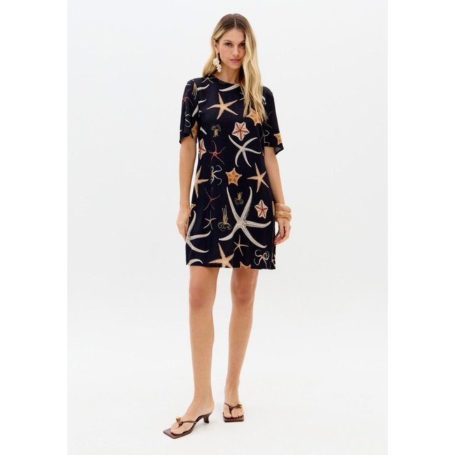 Vestido Curto T-dress Estampado Lança Perfume