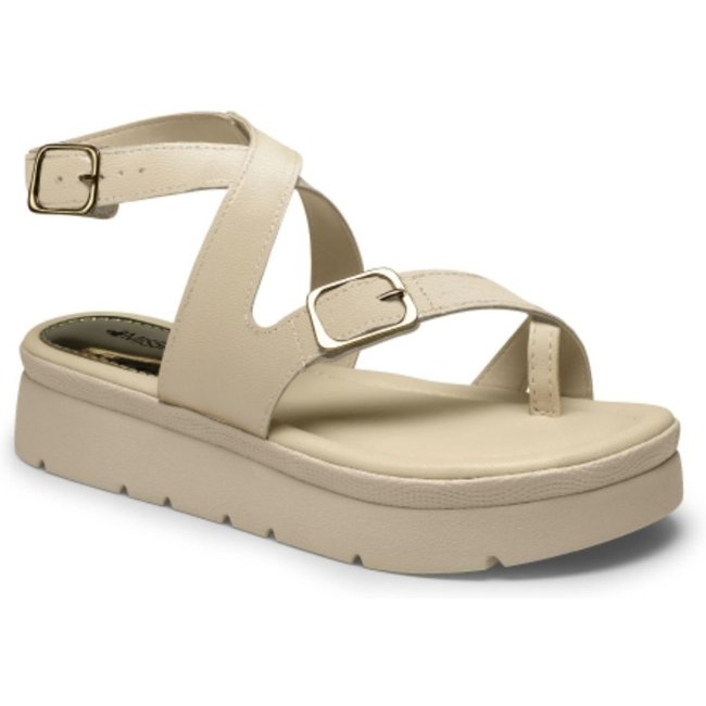 Sandália Feminina Flatform Cotton Mississipi MF482-0003