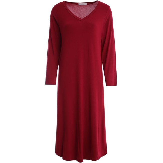 Vestido Midi Autentique Feminino BORDO