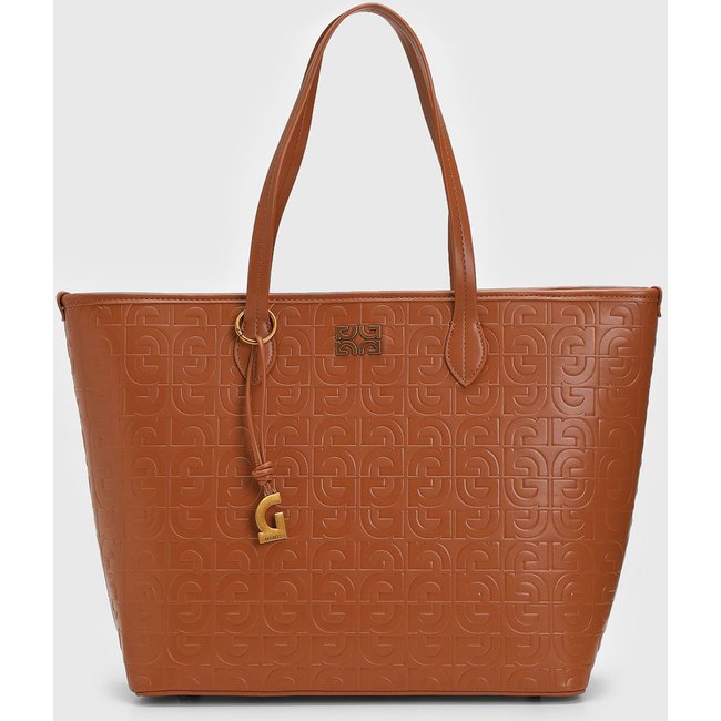 Bolsa Tiracolo Degalls Monograma Caramelo