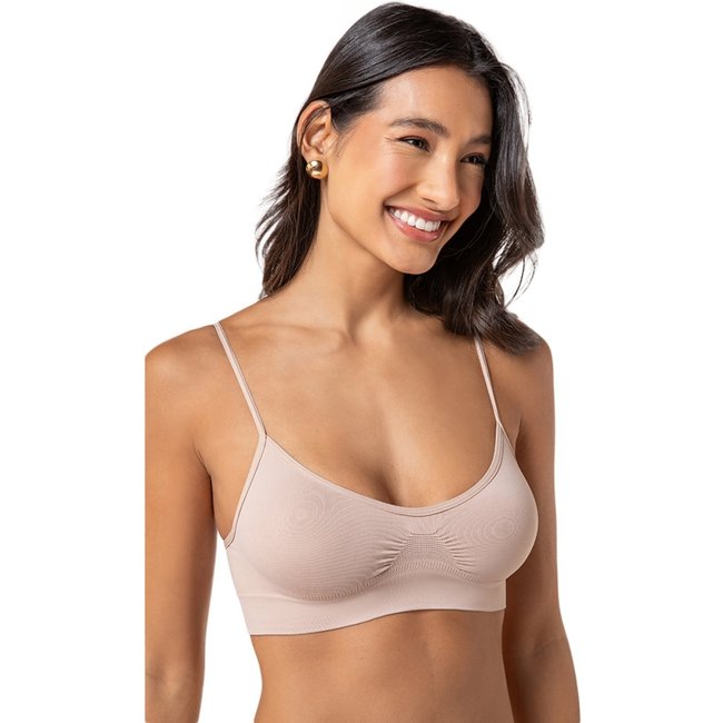 Sutiã Loba Básico Sem Costura 41100 Natural Peach