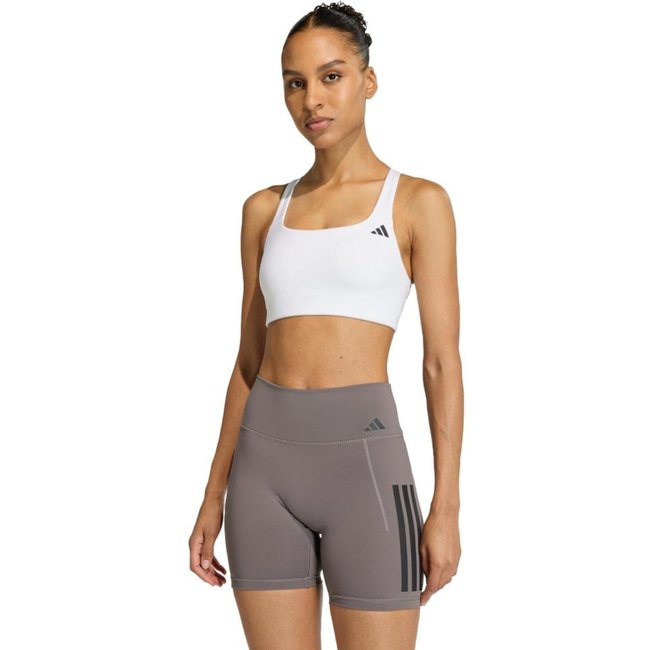 Top Suporte Médio Optime Workout adidas Performance Branco