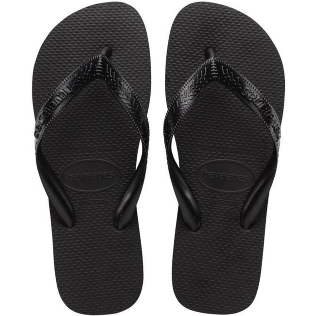 Chinelo Havaianas Top. Preto Incolor