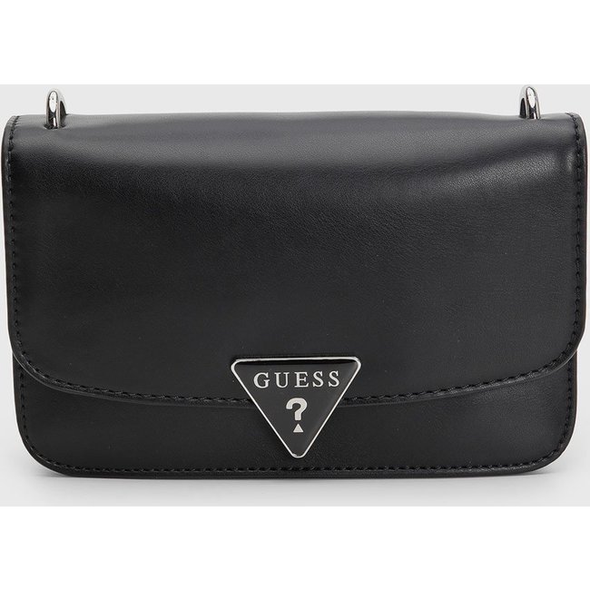 Bolsa Feminina Guess Logo Triangular Preta