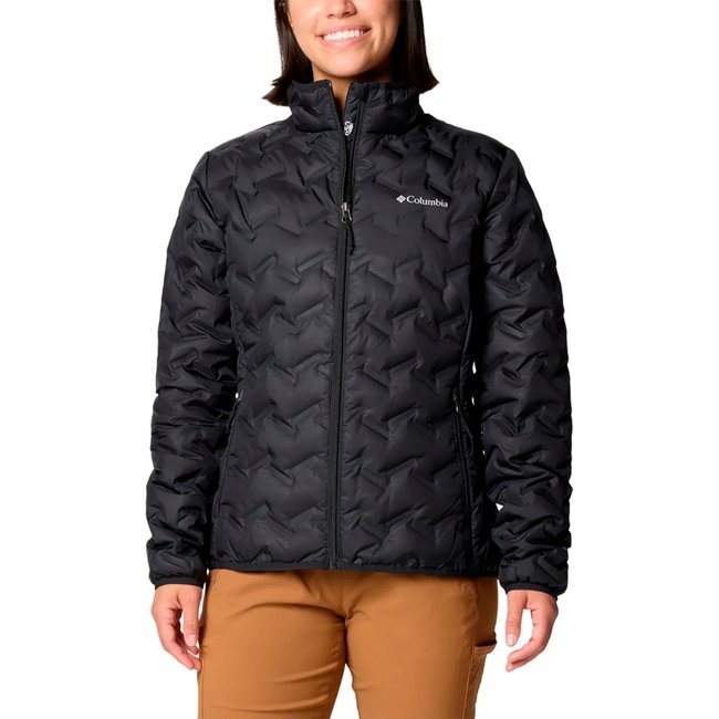 Jaqueta Columbia Delta Ridge II Down Preto Feminino