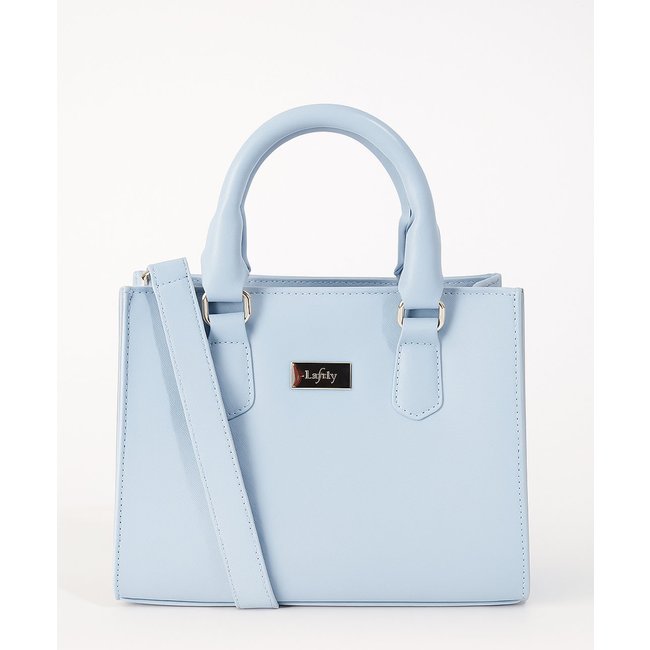 Bolsa Tiracolo Estruturada Cor Azul BB Modelo Lady Marca Lefity