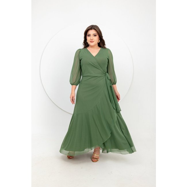 Vestido Festa Elegante Charmely Premium Envelope Casual Casamento