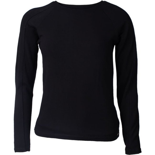 Blusa Feminina Giraffe Malha Básica Preto