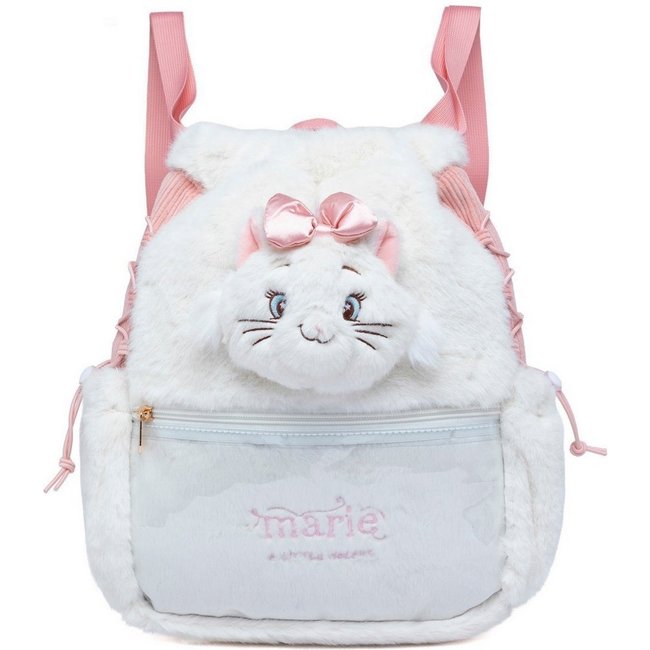 Infantil - Mochila Gata Marie Macia Alça Reforçada Disney