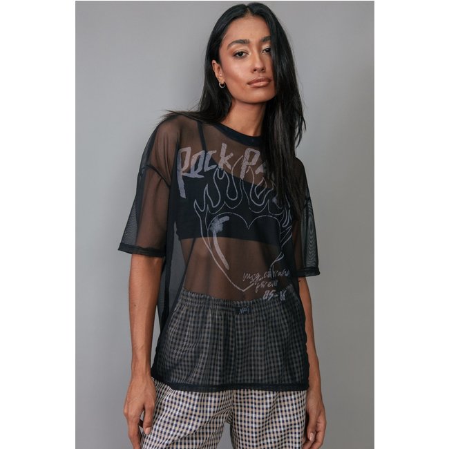 T-Shirt Vintage De Tule Rock Party marinaegabriella