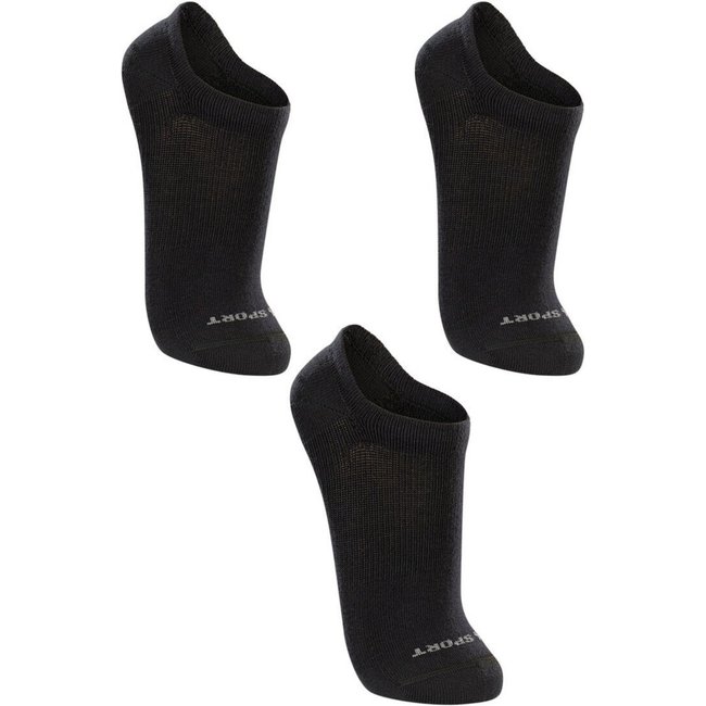 Kit 3 Pares de Meias Esportiva Invisível Lupo 3170-089
