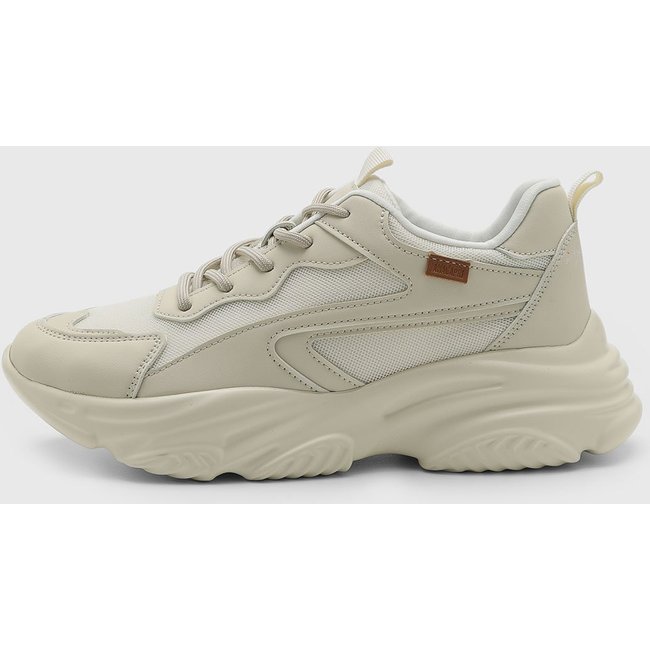Tênis Feminino Anacapri Cadarço Off-White