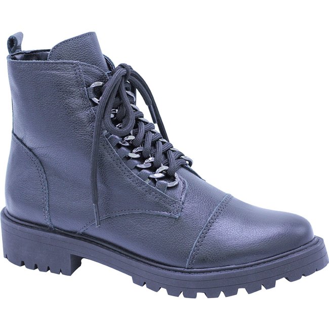 Bota Coturno Floré 2968 - Preto