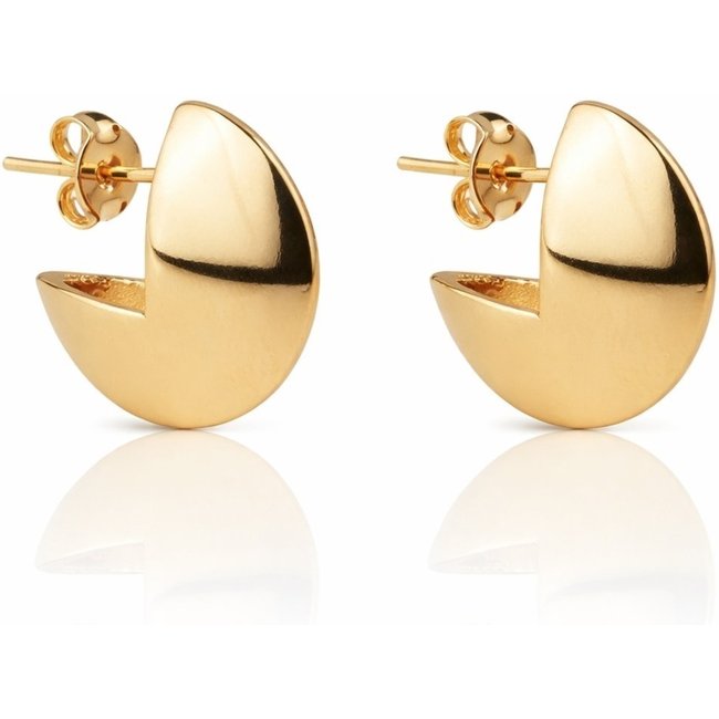 Brinco Argola Banhado a Ouro 18k