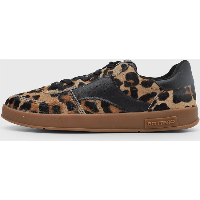 Tênis Feminino Bottero Animal Print Caramelo