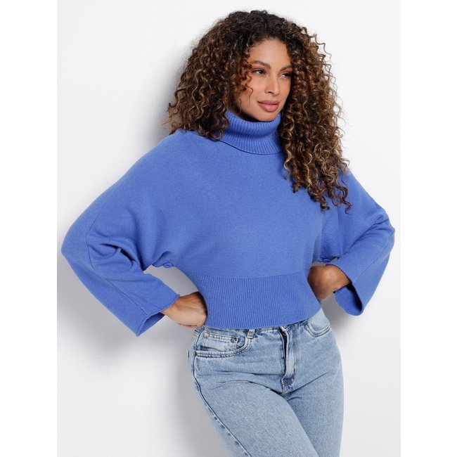Blusão de Tricot Autentique Feminino AZUL