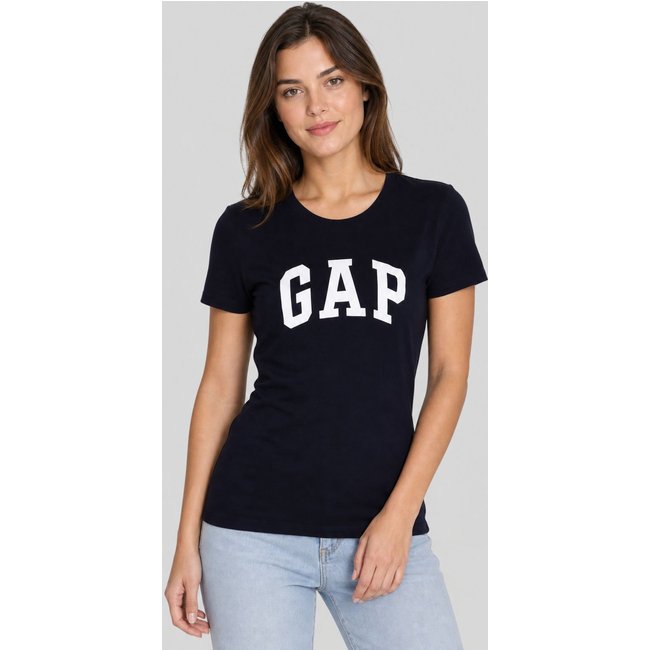Camiseta GAP Logo Azul-Marinho