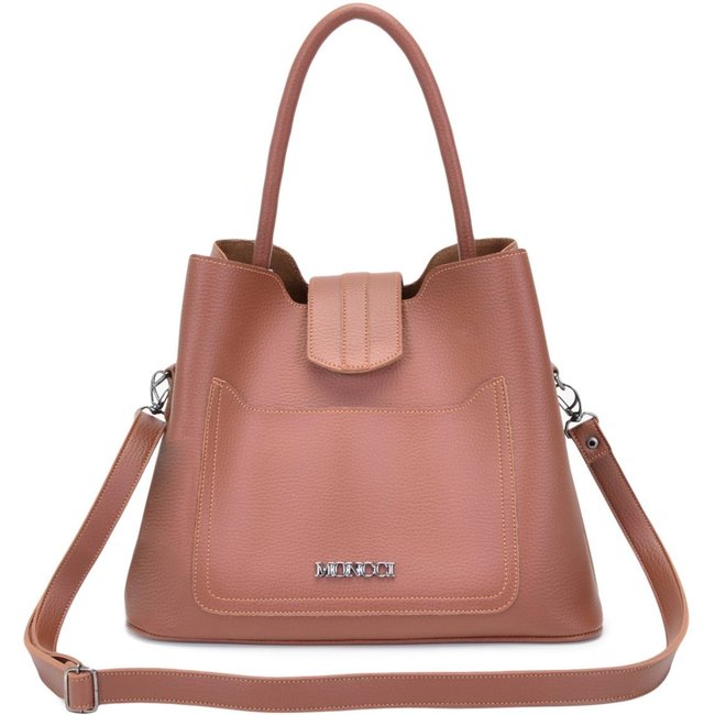 Bolsa Saco Moncci Transversal Caramelo