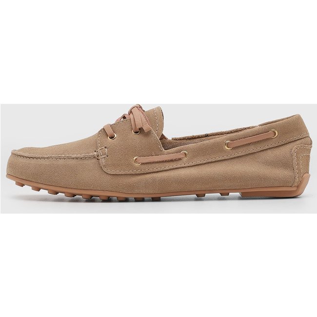 Mocassim Feminino Bottero Camurçado Bege