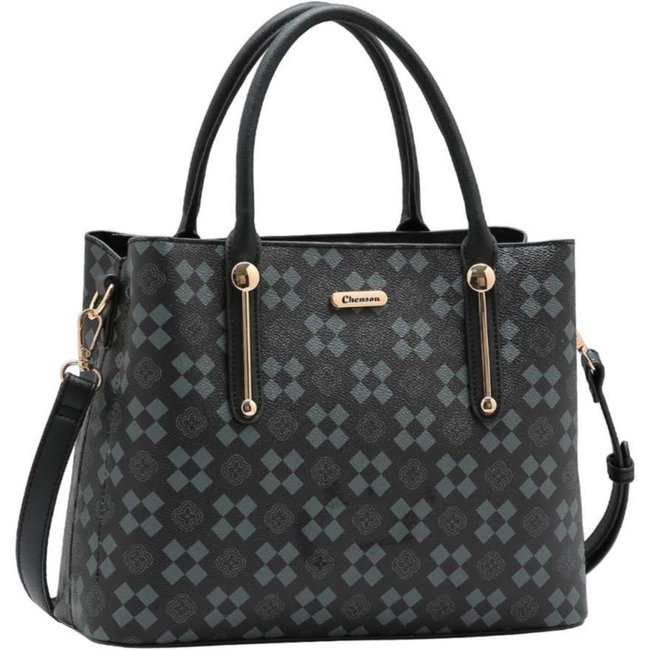 Bolsa Feminina Chenson New Elemento Gráfico 3485295 Preto