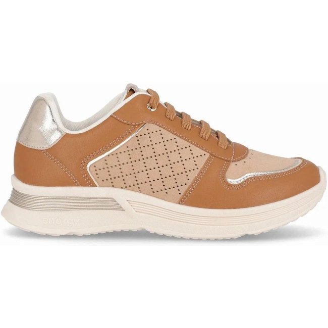 Tênis Casual Feminino Piccadilly Energy 935012-1 Camel