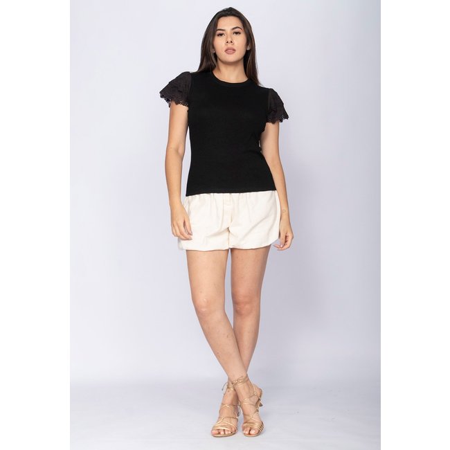 Blusa Amazonia Vital Baby de Algodão Preta